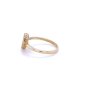 Златен дамски пръстен 1,70гр. размер:54 14кр. проба:585 модел:20426-2, снимка 3