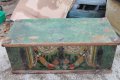 Стар сандък за чеиз датиран 1899 година , снимка 1