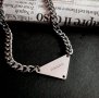 Prada Milano Гердан Колие Прада Дамски Мъжки Унисекс Necklace Реални Снимки, снимка 2