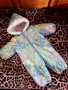 Зимен цветен бебешки / детски гащеризон - ексимос 12-18м, снимка 1