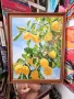 🍋 Свежест, която говори със слънцето ☀️ - Слънчеви Лимони 46х57, снимка 3