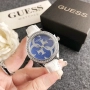 Дамски ръчен часовник Guess с кожена верижка, снимка 7