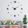 Самозалепващ 3D стенен часовник - код 4205, снимка 8
