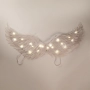 Хелоуин / Halloween бели ангелски крила с LED 65x35 см_1245268, снимка 2