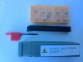 Стругарски комплект Нож SCLCR1212H06 с 10 пластини CCMT060204 и ключ, снимка 1 - Други инструменти - 39998352