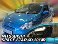 Ветробрани за MITSUBISHI SPACE STAR (2014+) 5 врати - 2бр. предни Неко, снимка 1