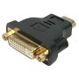 VCom Адаптер Adapter HDMI M/DVI-D F 24+1 - CA311, снимка 1 - Кабели и адаптери - 43441248