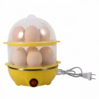Гаранция! Яйцеварка с 1 или 2 нива - уред за бързо варене на 14 яйца, снимка 4 - Кухненски роботи - 26782394