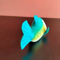 Колекционерска мека играчка Steiff Flossy Fish Риба, снимка 5 - Колекции - 37743028