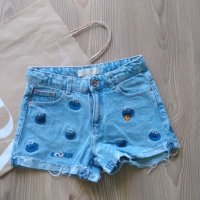 Zara - детски къси панталони 128см, снимка 2 - Детски къси панталони - 37006572