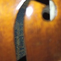 Майсторска цигулка C. G. Glier&Sohn Markneukirchen, снимка 15 - Струнни инструменти - 28895778