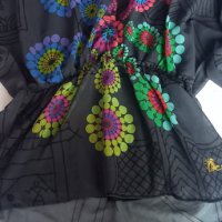 Блузи с къс ръкав Desigual ХЛ, снимка 5 - Тениски - 39006593