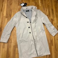 Мъжки шлифер HUGO BOSS trench coat M размер водоустойчив със забележка, снимка 3 - Якета - 43172669