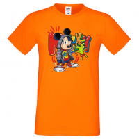 Мъжка тениска Mickey Teenager Подарък,Изненада,Рожден ден, снимка 6 - Тениски - 36577773