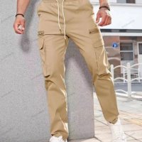 Нов модерен мъжки ежедневен спортен панталон с цип, 8цвята, снимка 5 - Панталони - 44053900