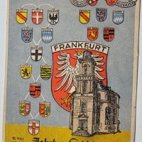 Картичка Франкфурт 1948, снимка 1 - Филателия - 40705176