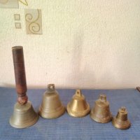 Стари камбанки,бронзови звънци, снимка 3 - Антикварни и старинни предмети - 37459638