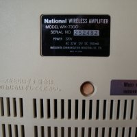 National WIRELESS AMPLIFIER WX-730G, снимка 7 - Радиокасетофони, транзистори - 26694576