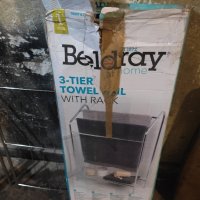 Beldray стойка за кърпи и тоалетни принадлежности НОВА липсват крепежни болтове, снимка 1 - Други - 43218590