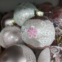 Стъклени коледни топки Christmas , снимка 6 - Декорация за дома - 42992277