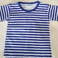 Нова бебешка моряшка класическа тениска , снимка 4 - Бебешки блузки - 28569152