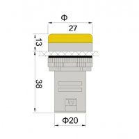 Волтметър за постоянно напрежение DC 6-100V., снимка 3 - Други инструменти - 39112257