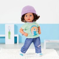 BABY Born - Кукла братче и аксесоари Brother Style&Play, 43 см Zapf Creation 833049, снимка 6 - Кукли - 42975807