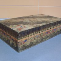 Стара дървена кутия., снимка 11 - Антикварни и старинни предмети - 43375487