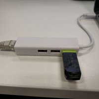 Thunderbolt 3 (USB-C) хъб с три USB порта и LAN порт., снимка 4 - Кабели и адаптери - 27404378