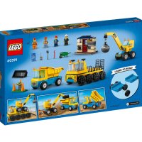 LEGO® City Great Vehicles 60391 - Строителни камиони и кран с разбиваща топка, снимка 2 - Конструктори - 43253750