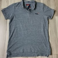 Мъжка тениска Superdry Classic  Polo - XL, снимка 3 - Тениски - 33202523