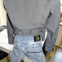 ПРОМО 2бр. Маркови дрехи дънки Dolce & Gabbana + риза, снимка 11 - Ризи - 22061198