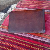 Стара кожена подвързия за фото албум, снимка 2 - Антикварни и старинни предмети - 27338644