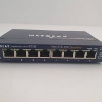 +Гаранция! Switch Суич Netgear FS108, снимка 4 - Суичове - 39506744