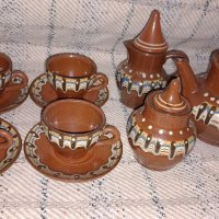 Българска керамика - сервиз, снимка 1 - Антикварни и старинни предмети - 43426327