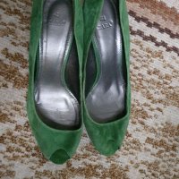 Дамски отворени обувки, снимка 1 - Дамски елегантни обувки - 40592146