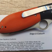 Сгъваем нож Spyderco C184 FireFly, снимка 5 - Ножове - 35604683