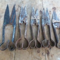 Лот ножици за вълна, снимка 1 - Антикварни и старинни предмети - 33361473
