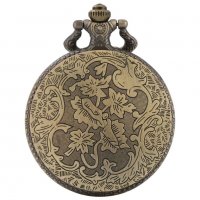 Джобен часовник Дракон огнедишащ огън лед китайски гущер    , снимка 6 - Други ценни предмети - 38480102