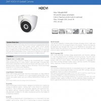 Dahua HAC-T2A21 3.6мм 93° 2 МРх Метална Водоустойчива Камера 4в1 HDCVI, AHD, HDTVI IP67 -40°С~+60°С, снимка 3 - HD камери - 26848149