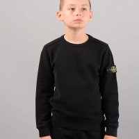 Оригинален детски вълнен пуловер Stone Island - 140 