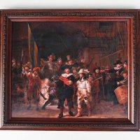 Рембранд ”Нощна стража”, картина , снимка 1 - Картини - 43076481