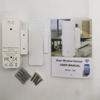 Wi-Fi безжичен охранителен сензор /електромагнитен датчик за врати  , снимка 12 - Други - 32736443