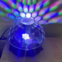 Диско проекторна топка с 6 светодиода RGB, звуков сензор.Дистанционно,MP3,Bluetooth, снимка 9 - Други - 36513446