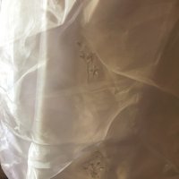 Булчинска рокля №5 - НОВА ! С воал, чанта, ръкавици и венче, снимка 10 - Сватбени рокли - 37367586