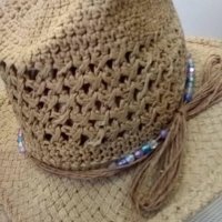 Дамска лятна шапка Каубойска, снимка 2 - Шапки - 28862402