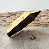 4451 Малък сгъваем чадър в калъф Плодове, с UV защита, противоветрен, снимка 12 - Други - 44127309
