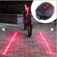 Вело LED стоп с лазер, снимка 1 - Аксесоари за велосипеди - 28728455