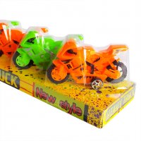 2141 Комплект играчки цветни състезателни мотори, 6 броя, снимка 2 - Коли, камиони, мотори, писти - 32901984