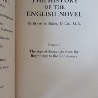 История на английския роман - осем тома The History of the English Novel , снимка 3 - Чуждоезиково обучение, речници - 26958601